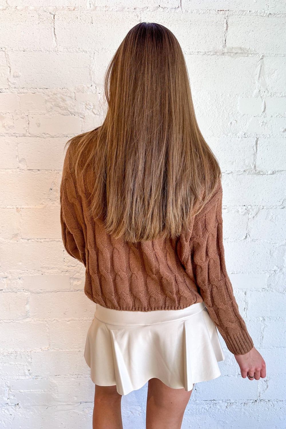 Ariana Sweater, Brown Sweater, Sweater, Sweater Weather, Fall Sweaters, Fall Outfits, Brown Knit Sweater, Long Sleeve Top, Dallas Boutique, Boutique Clothes