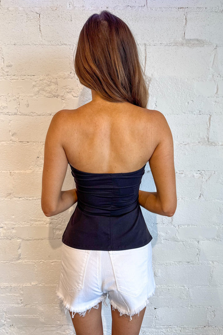 The One & Only Strapless Top, strapless Top, Summer Tops, Basic Top, Adeline Boutique, Dallas Boutique, Boutique Clothing