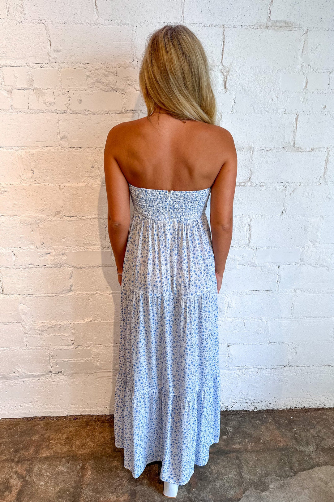 Bluebell Ditsy Floral Maxi Dress, Maxi Dress, Summer Styles, Summer Maxi Dresses, Adeline Boutique, Dallas Boutique, Boutique Dresses
