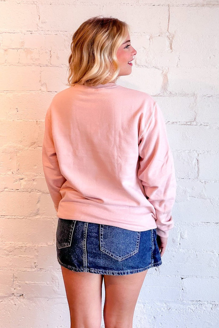 Bowtiful Embroidered Sweatshirt