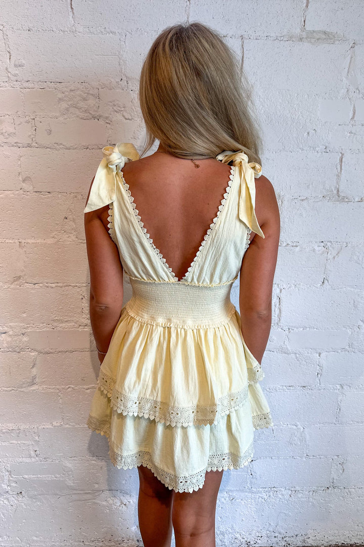 Cape Cod Mini Dress, Yellow Dress, White Dress, Summer Styles, Summer Dresses, Halter Dress, Adeline Boutique, Dallas Boutique, Boutiques
