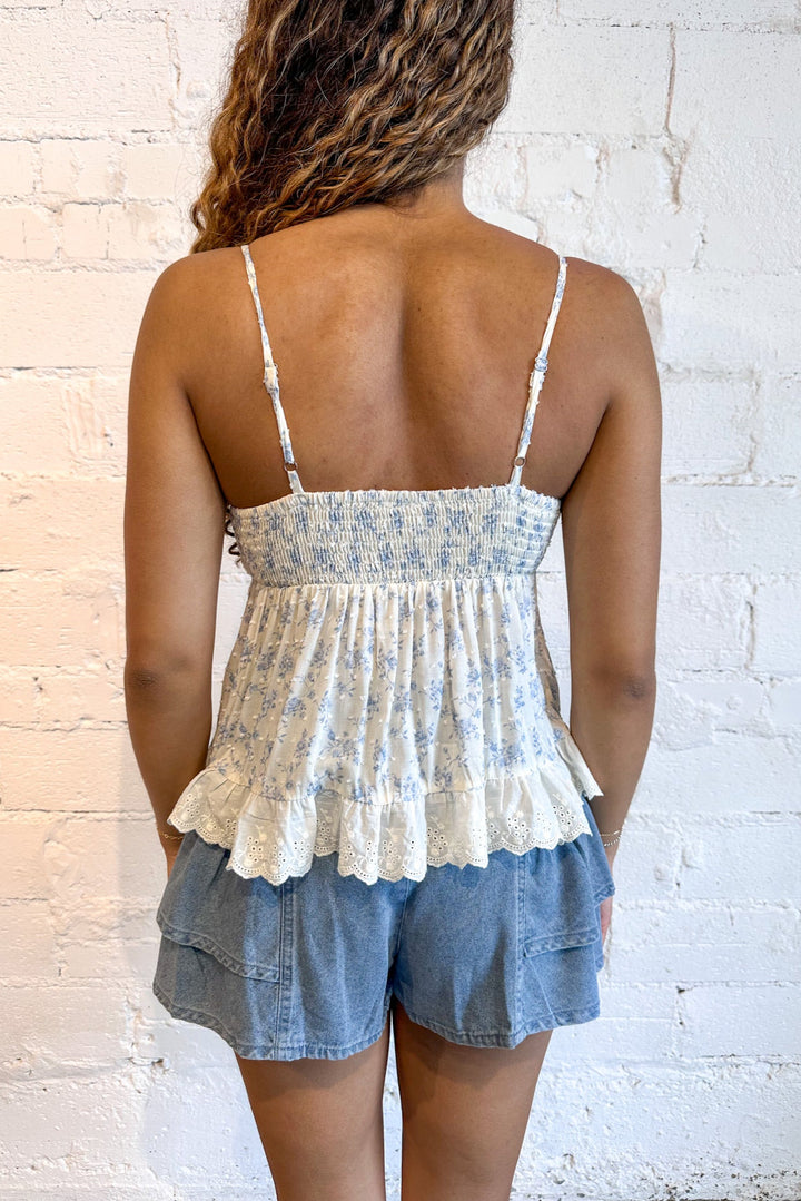 Ruffled Retreat Shorts, Shorts, Summer Styles, Adeline Boutique, Dallas Boutique, Boutiques, Denim