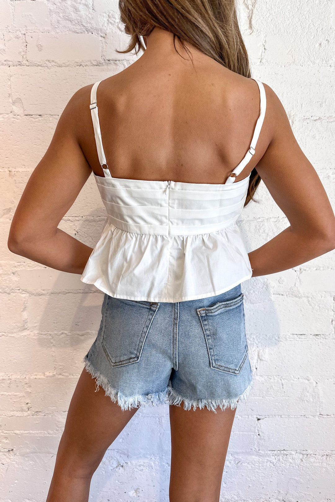 Diane Shorts, Denim, Shorts, Bottoms, Spring and summer Shorts, Adeline Boutique, Dallas Boutique