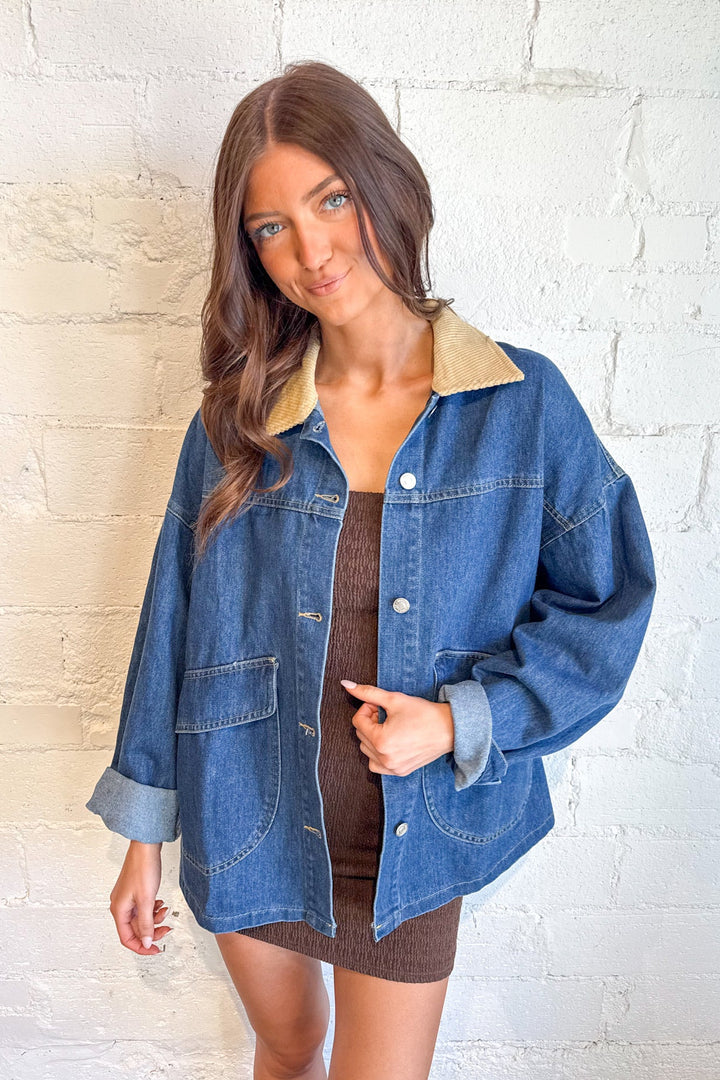 Janelle Denim Jacket, Denim Jacket, Jackets, Outerwear, Adeline Boutique, Denim, Dallas Boutique, Fall Styles