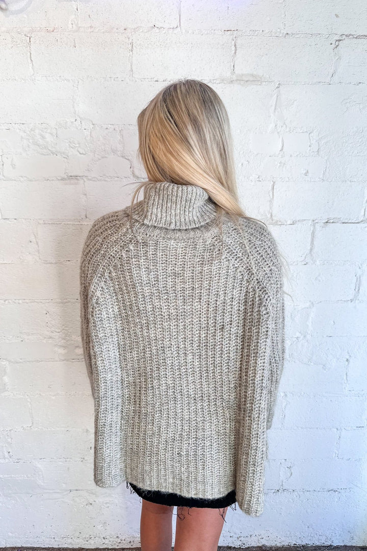 Jennie Sweater, Turtleneck Sweater, Oversized Sweater, Sweater, Adeline Boutique