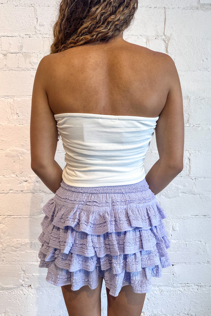 Sunny Swirl Skort, Ruffle Skirt, Mini Skirt, Skirt, Bottoms, Adeline Boutique, Boutiques, Dallas Boutique, Summer Styles