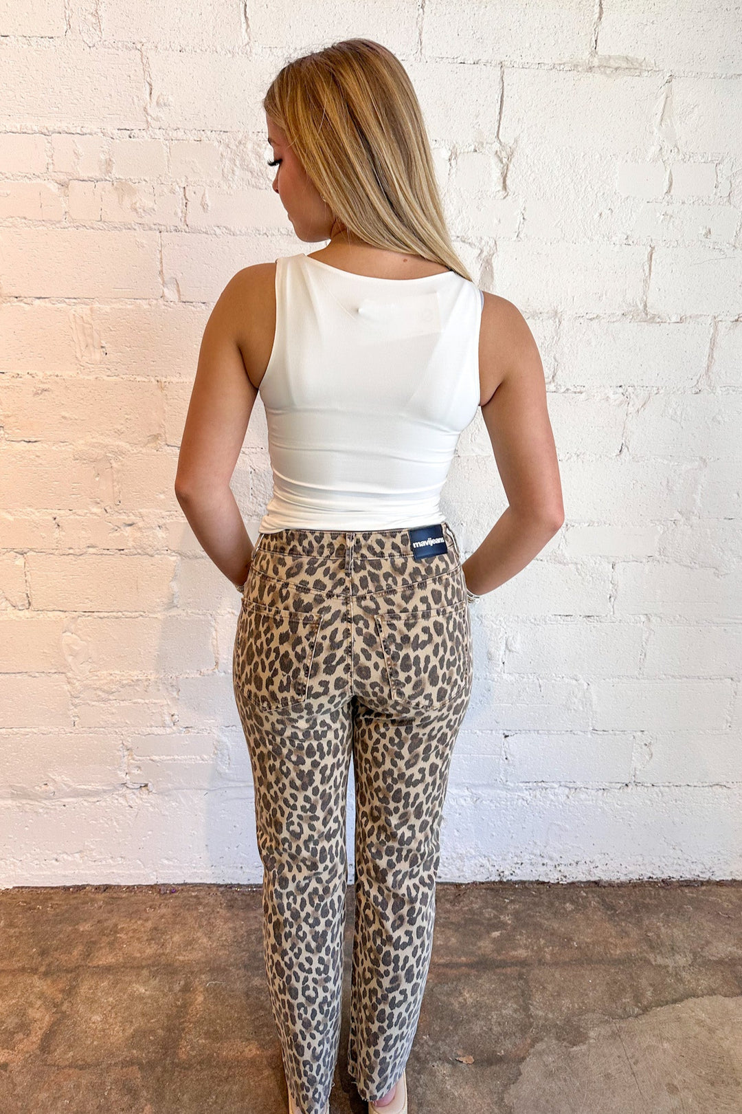 Mavi New York Leopard Denim, Jeans, Animal Print Pants, Leopard Print Jeans, Adeline Boutique, Dallas Boutique