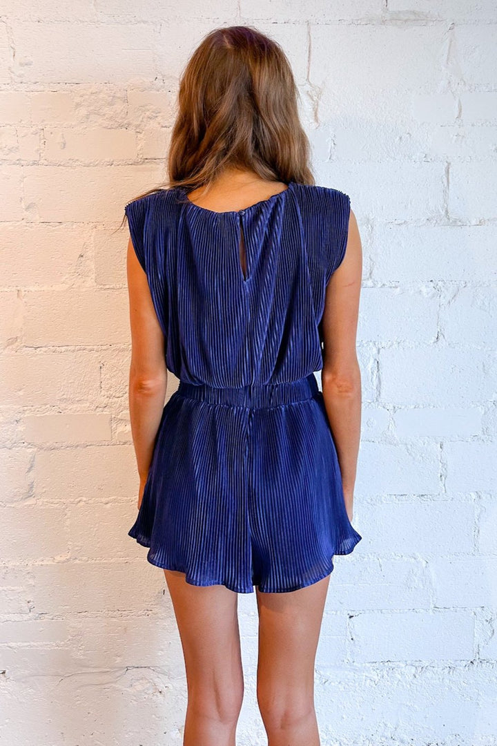 Navy Victory Vibes Top -2