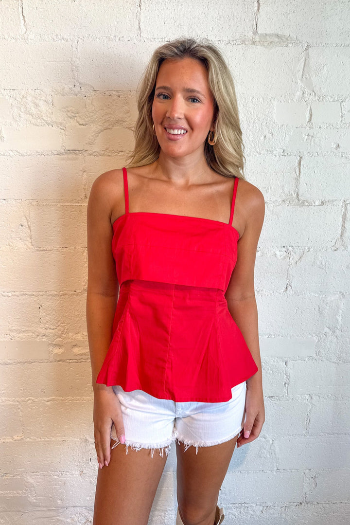 Easy Days Fit and Flare Top, Tank Top, Summer tops, Summer Styles, Basic Top, Adeline Boutique, Dallas Boutique, Boutique Clothing