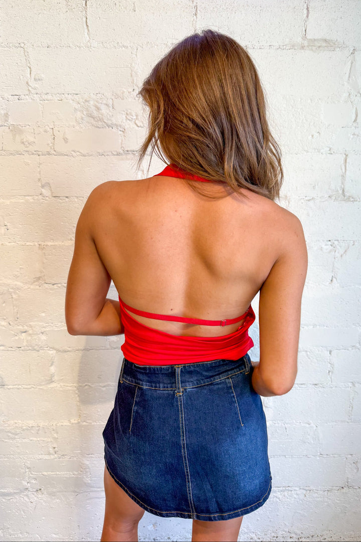 The Nova Halter Top, Halter Top, Going Out Tops, Tops, Adeline Boutique, Dallas Boutique, Women's Fashion, Women's Clothing Boutique