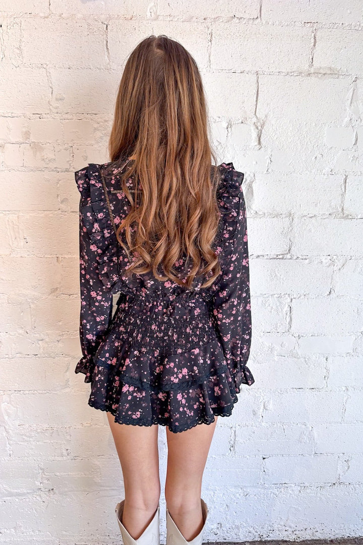 Rosa Ruffle Top, Ruffle Top, Matching Set, Two Piece Set, Floral Top, Top, Adeline Boutique