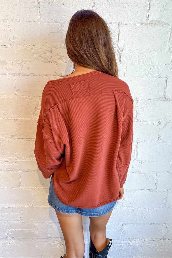 Total Eclipse Tee, Tee, Long Sleeve, Top, Adeline Boutique