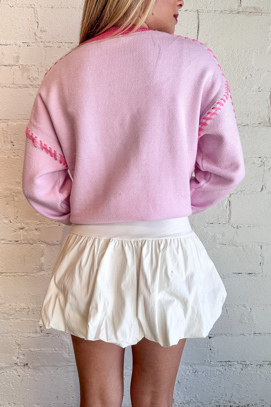 White Bubble Flare Skirt, Bubble Skirt, Skirt, Mini Skirt, Adeline Boutique, Dallas Boutique, Boutique Clothing