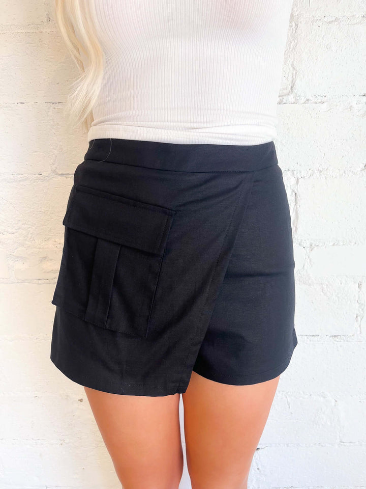 Ride The Wave Asymmetrical Shorts, Shorts, Adeline, Adeline, dallas boutique, dallas texas, texas boutique, women's boutique dallas, adeline boutique, dallas boutique, trendy boutique, affordable boutique