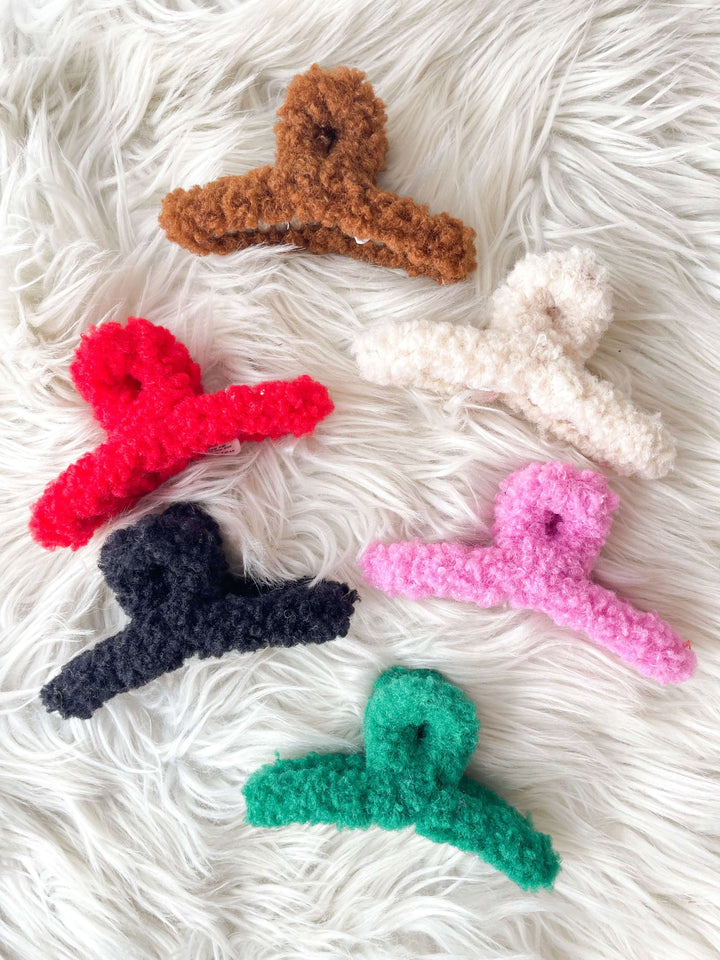 Teddy Bear Hair Clip, Hair Ties, Adeline, Adeline, dallas boutique, dallas texas, texas boutique, women's boutique dallas, adeline boutique, dallas boutique, trendy boutique, affordable boutique