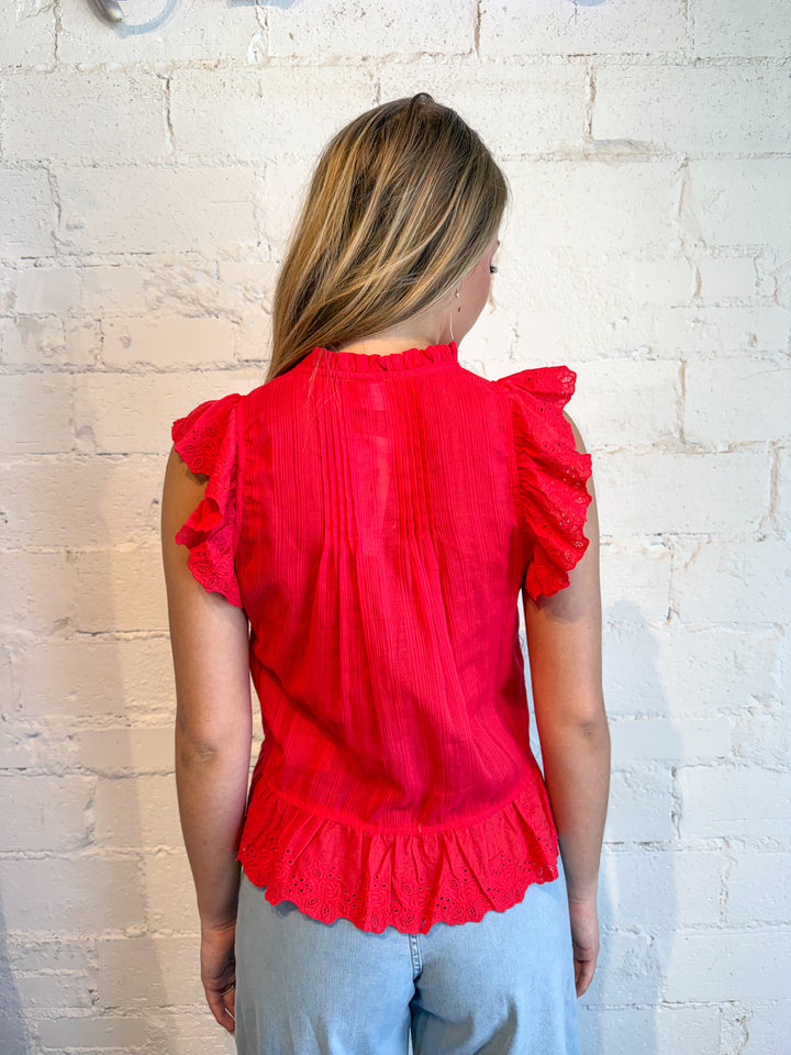 Rosalie Tie Front Top