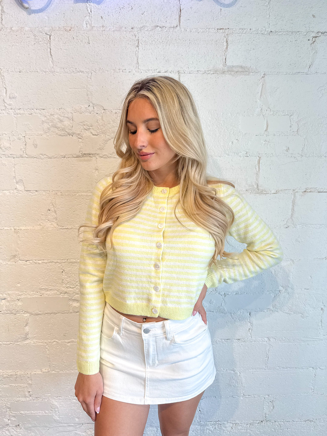 Deja Cropped Cardigan