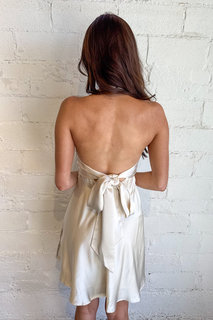 ASTR The Label Mielle Dress, Satin Dress, Holiday Dresses, Women's Dresses, Adeline Boutique, Dallas Boutique, Women's Boutique