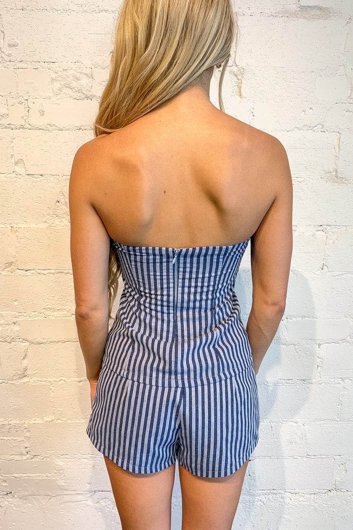 Alessia Striped Low-Waist Short, Shorts, Striped Set, Sets, Adeline Boutique, Dallas Boutique, Spring and Summer Styles, Vacation Outfits