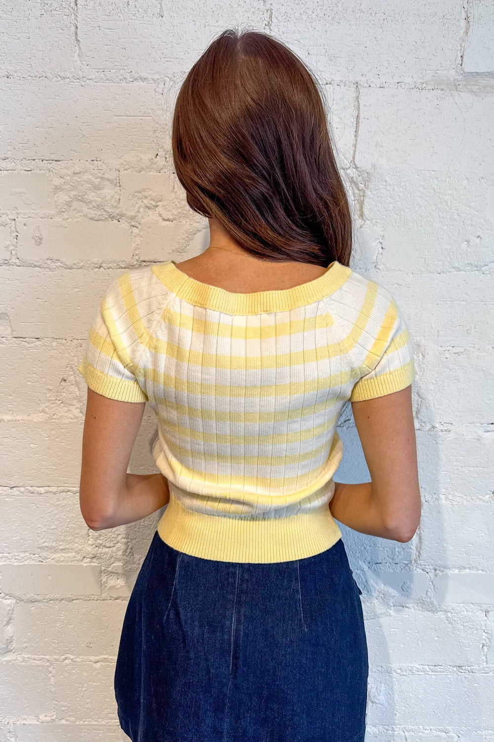 Arabella Knit Sweater Top, Knit Sweater, Sweater Tops, Tops, Spring Sweaters, Adeline Boutique, Dallas Boutique, Striped Top, Boutique Styles