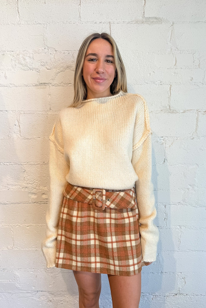 mini skort, plaid skort, fall skort