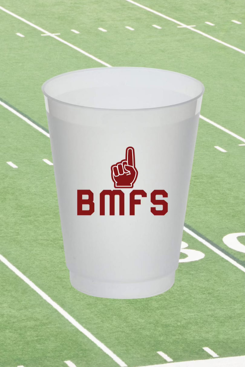 BMFS Cup, Boomer Sooner, Dallas Boutique, Boutiques, Frosted Cups, Dallas Boutique OU