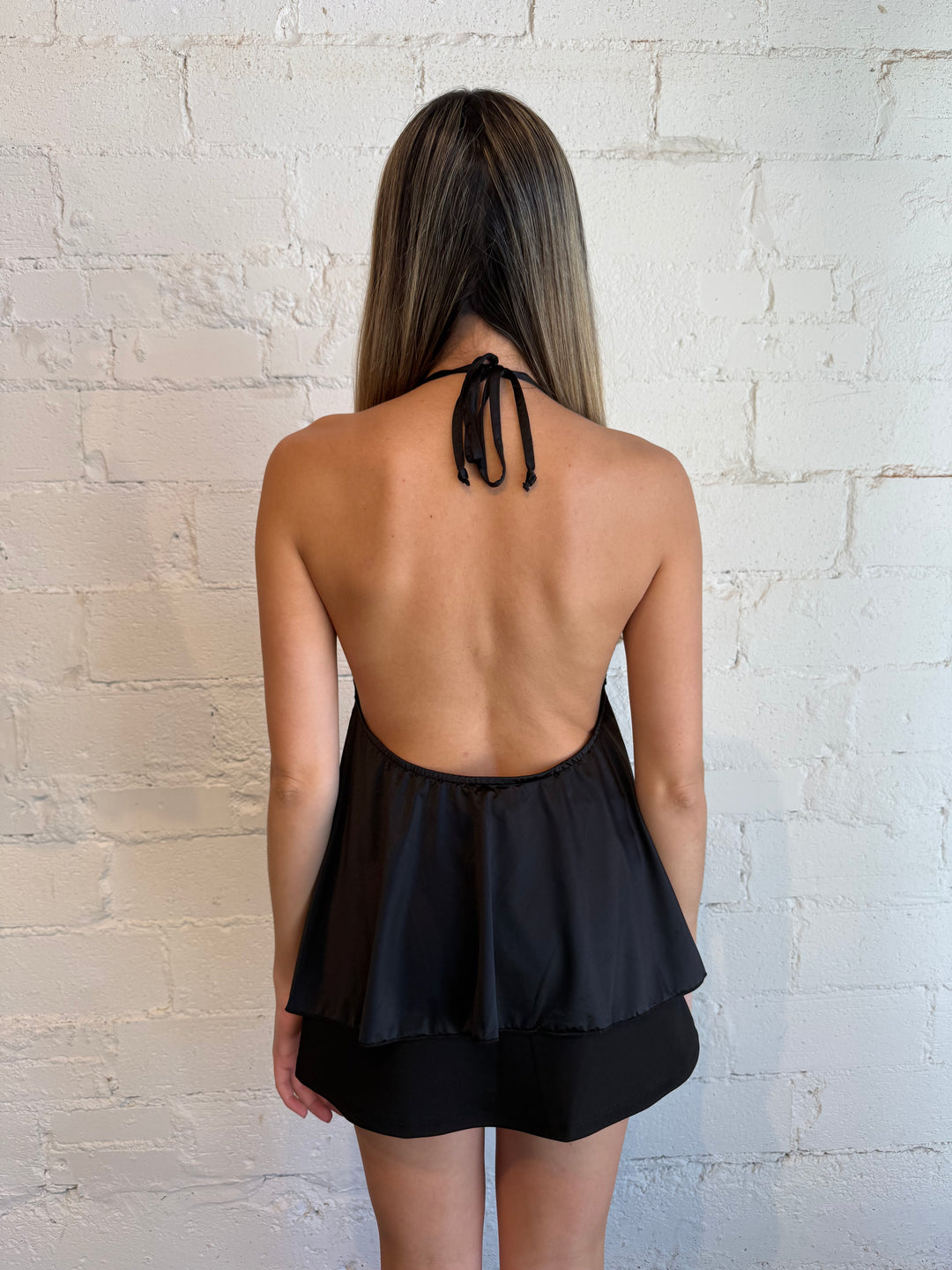 sequin halter, sequin halter top, crimson halter top, black sequin halter top 