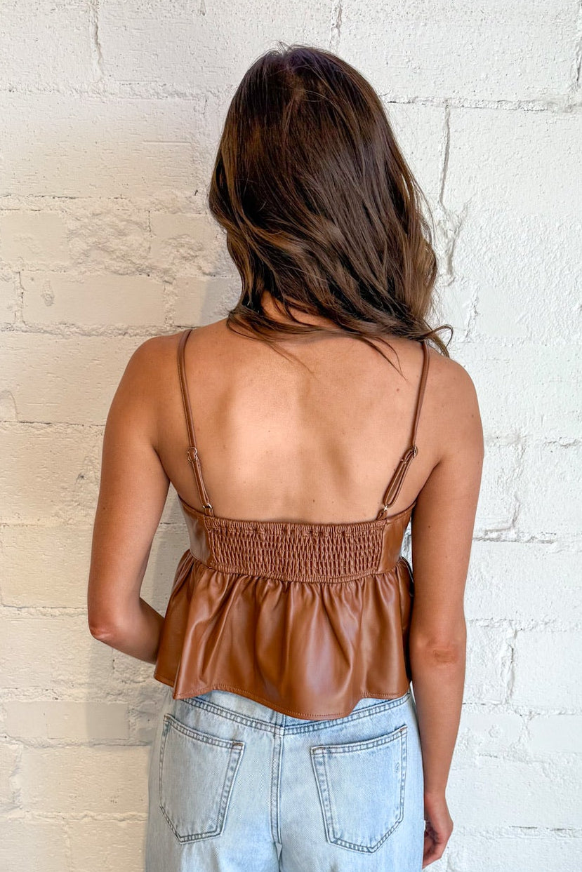 Audrey Leather Top, Leather Top, Leather Styles, Tops, Thanksgiving Styles, Fall Styles, Adeline Boutique, Dallas Boutique, Women's Boutique