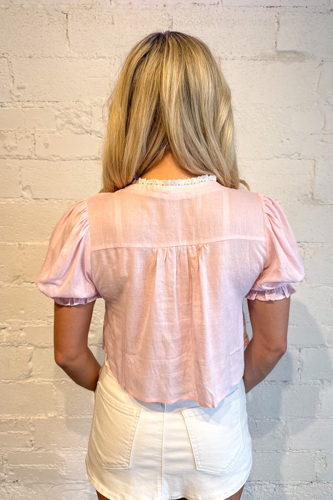 Buttondown Pinktuck Detail Blouse, Pink Top, Summer Tops, Adeline Boutique, Dallas Boutique, Summer Styles, Vacation Styles, Boutique Styles