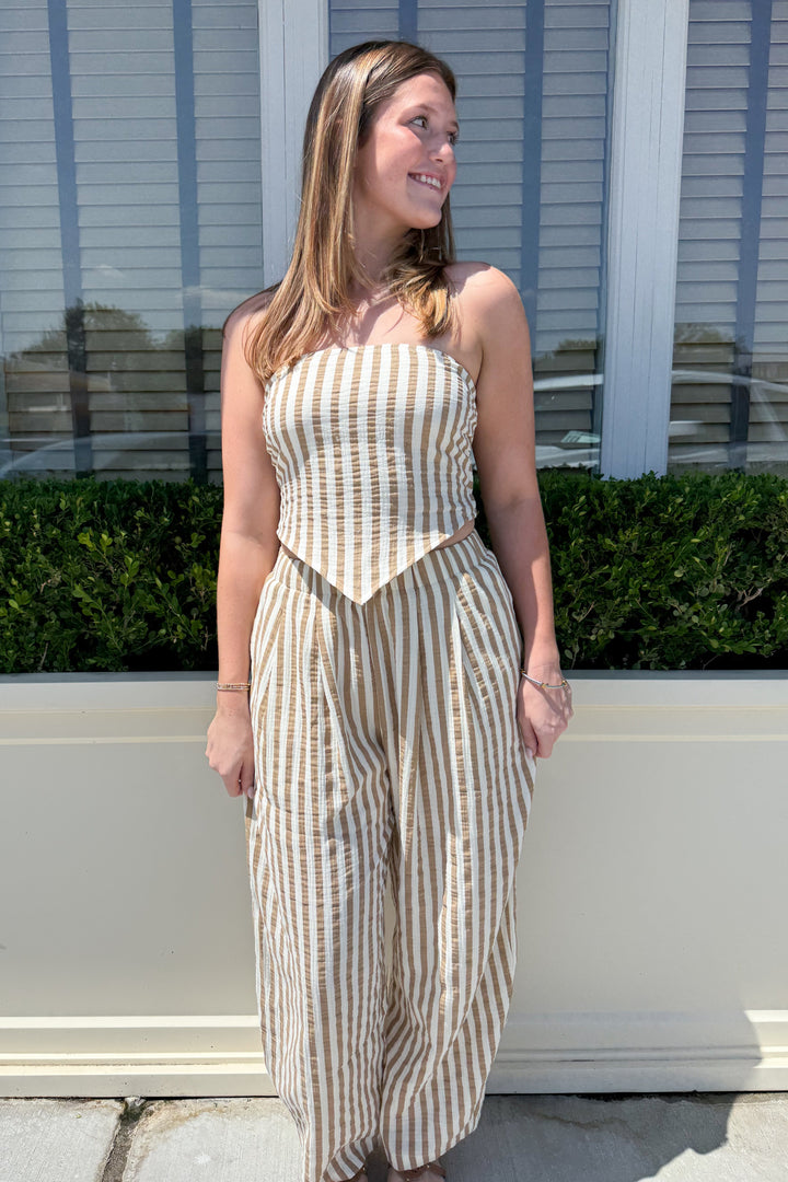 Cabana Stripe Top, adeline boutique, dallas boutique, boutique