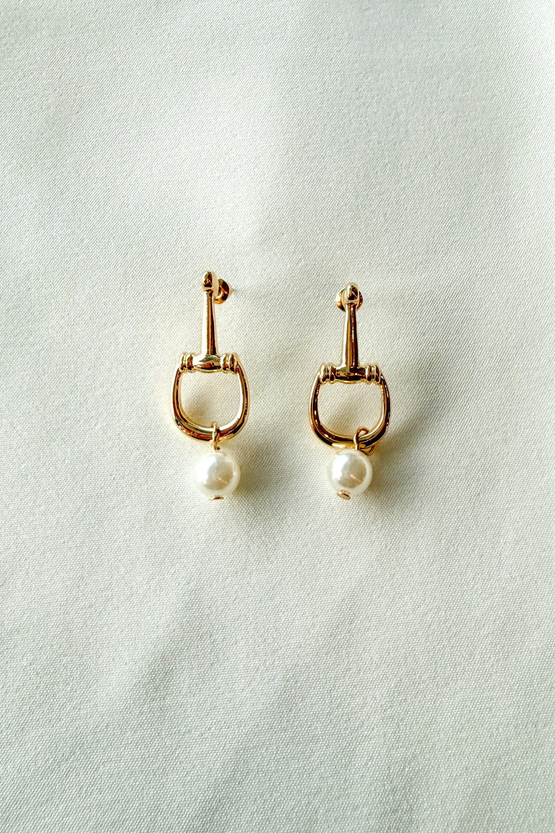 Chain Link with Pearl Drop Earrings, Earrings, Jewelry, Adeline Boutique, Dallas Boutique, Boutique Jewelry, Accessories, Pearl Earrings