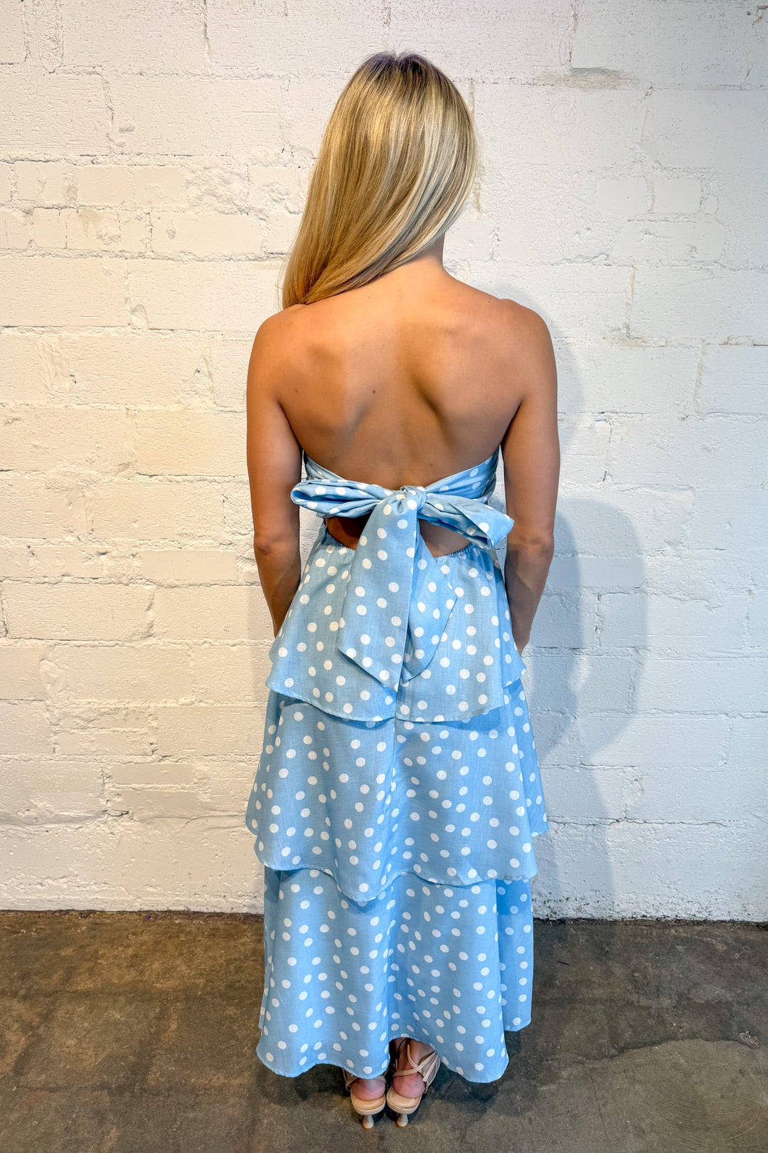 Cindy Maxi Dress, Maxi Dress, Spring and Summer Dresses, Polka Dot Dress, Adeline Boutique, Dallas Boutique