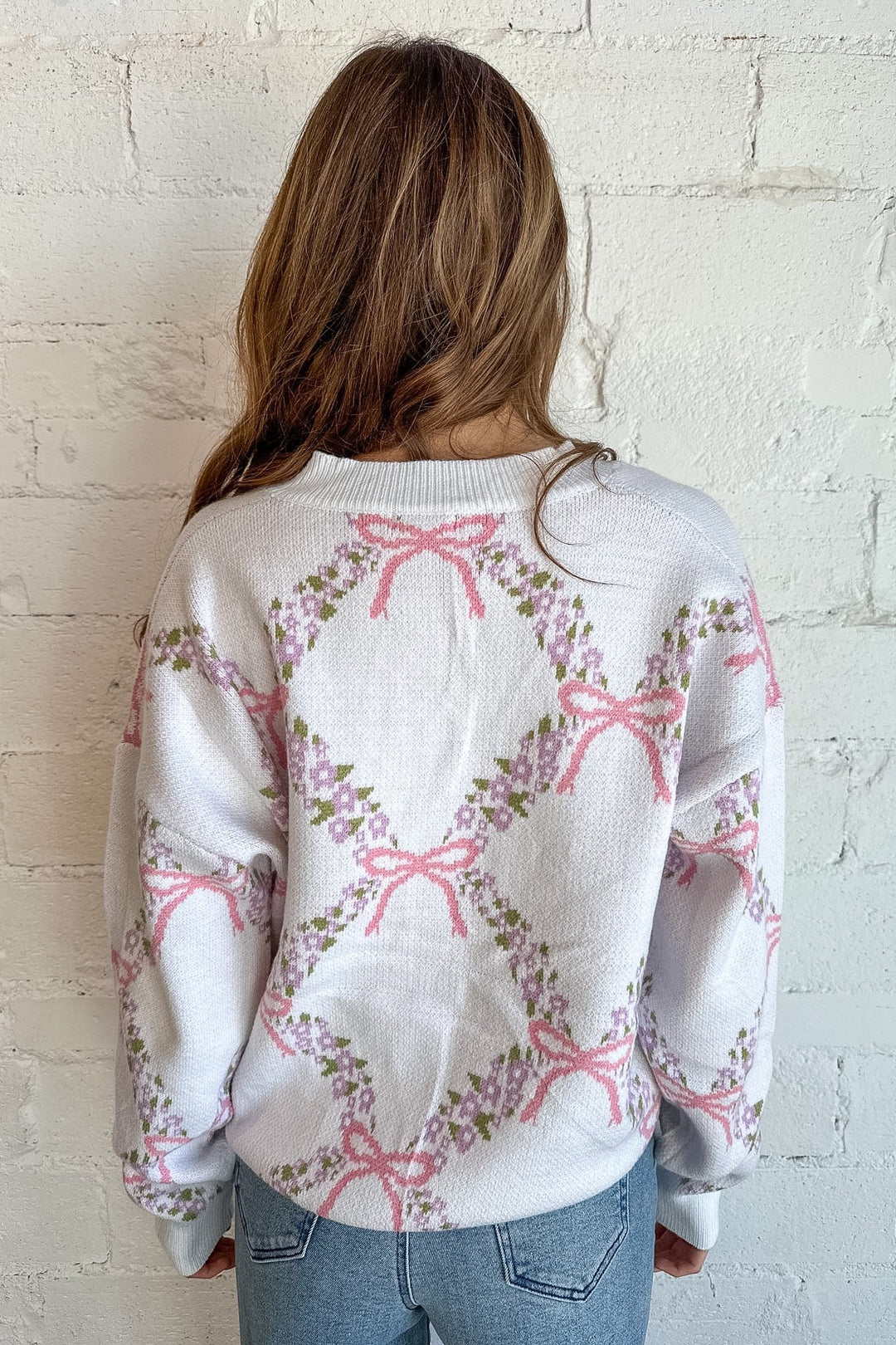 Country Club Floral Tennis Sweater, Floral Sweater, Sweater Weather, Adeline Boutique, Fall Sweaters 