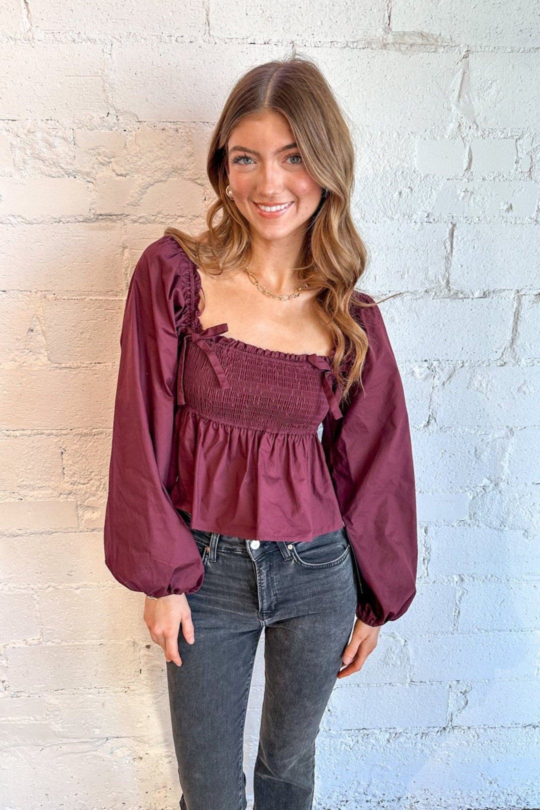 Bowtique Bliss Blouse, Blouse, Bow Top, GameDay Outfit, Boutiques, Dallas Boutique, OU Outfit