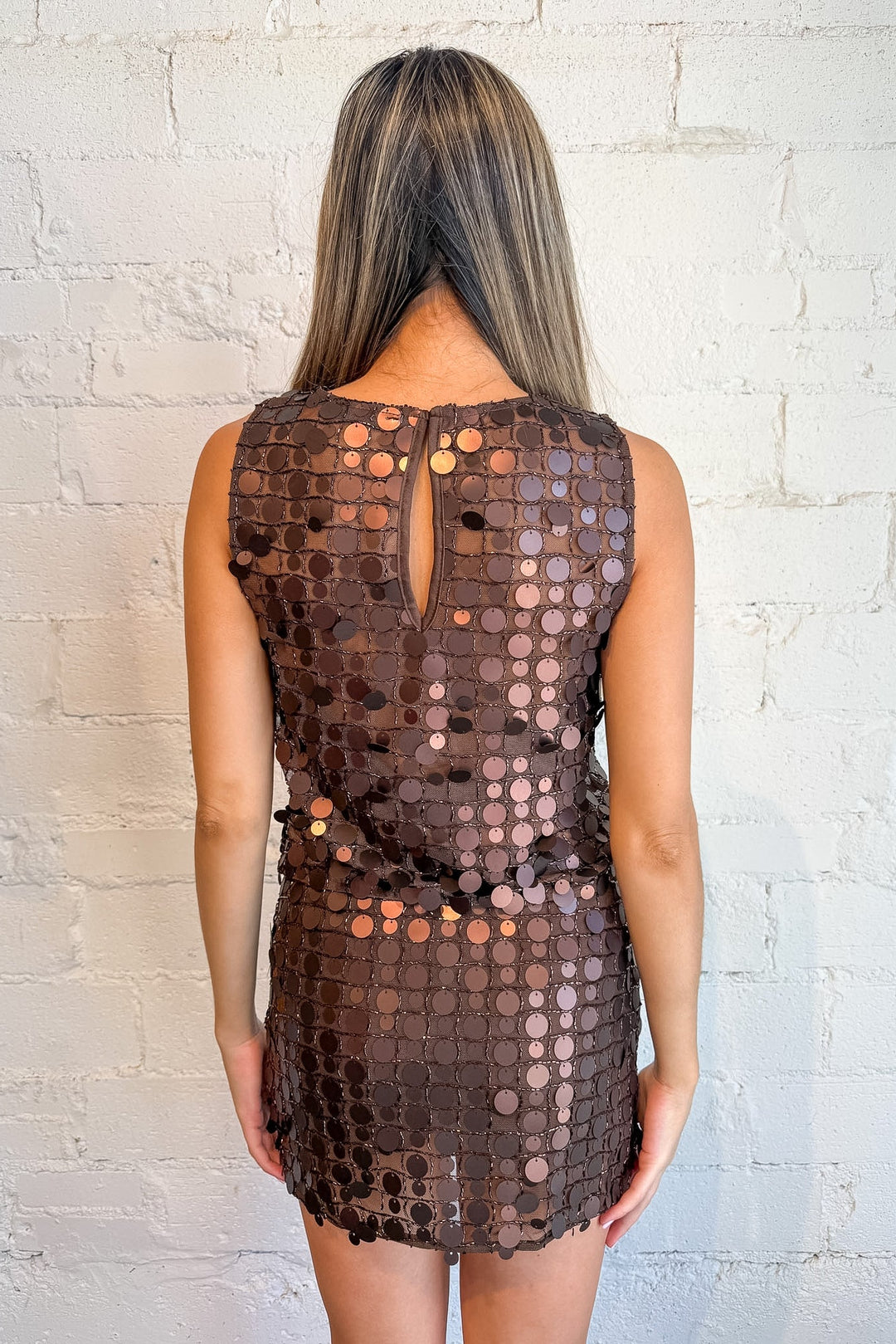 Sparkle Set, Brown Sparkle Skort,Disco Darling Skort Brown