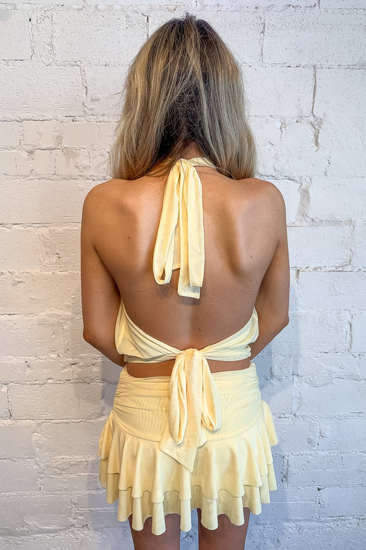 Ebbie Top, Halter Top, Sets, Spring and Summer Sets, Tops, Going Out Outfit, Adeline Boutique, Dallas Boutique