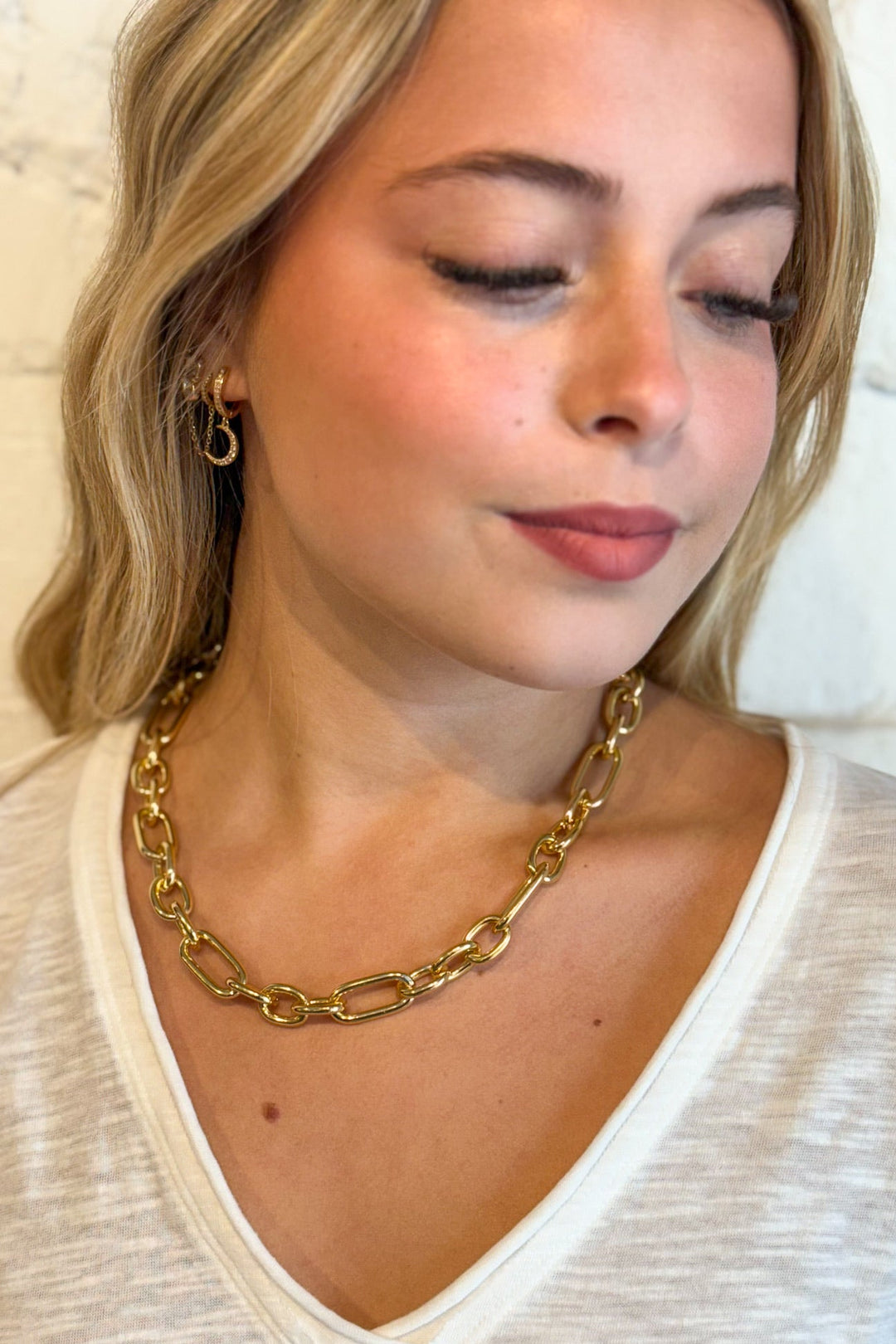 Essential Gold Chain Necklace, Chain Necklace, Necklace, Accessories, Jewelry, Adeline Boutique, Dallas Boutique, Boutique Jewelry 