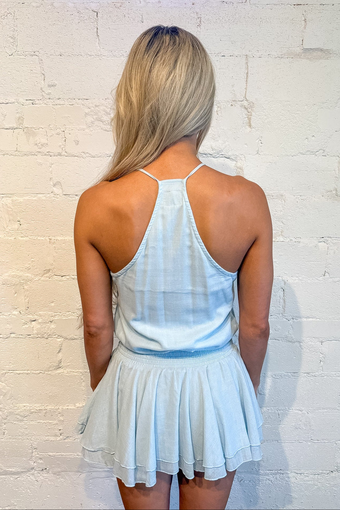 Eve Ruffle Mini Dress, Ruffle Mini Dress, Spring and Summer Dresses, Vacation Dresses, Adeline Boutique, Dallas Boutique, Mini Dress