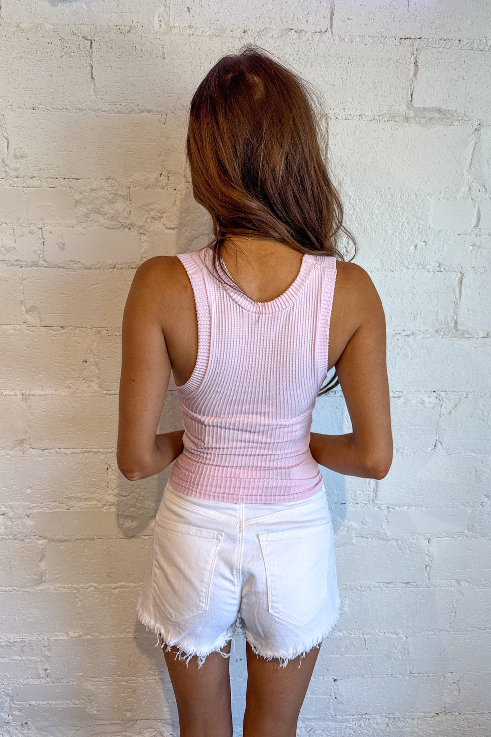 Free People Clean Slate Tank Middleton Pink, Tank Top, Basic Tops, Tops, Summer Tops, Adeline Boutique, Dallas Boutique