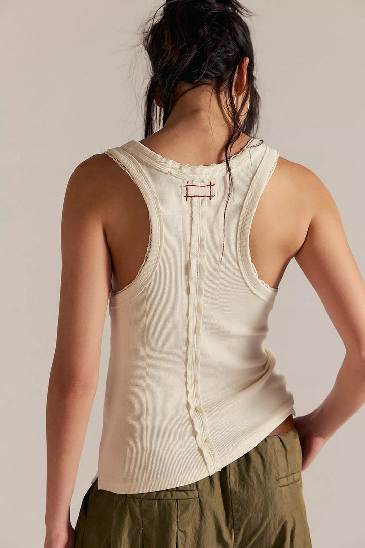 Free People Longer Days Tank, Free People Tank, Tank Top, Basic Top, Tops, Free People, Adeline Boutique, Dallas Boutique