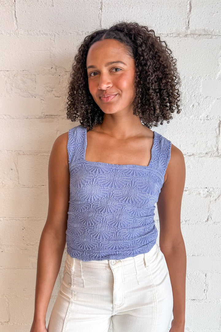 Free People Love Letter Cami Peri, Free People Tank Top, Basic Tank Tops, Spring and Summer Styles, Vacation Tops, Adeline Boutique, Dallas Boutique, Women's Clothing Boutique