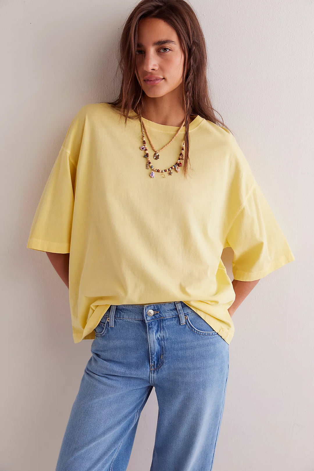Free People Perfect Oversized Tee, Oversized Tee, Basic Tee, Basic Top, Free People, Adeline Boutique, Dallas Boutique