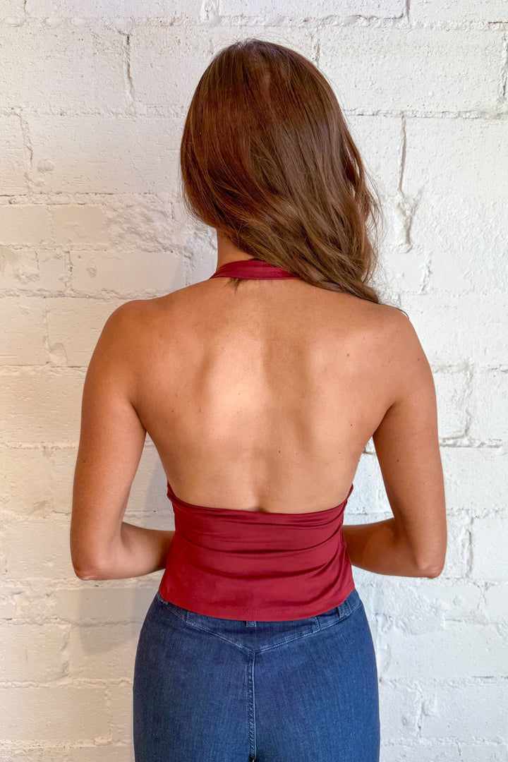 Free People Still Here Halter, Halter Top, Tops, Going Out Tops, Adeline Boutique, Dallas Boutique, Fall Styles 