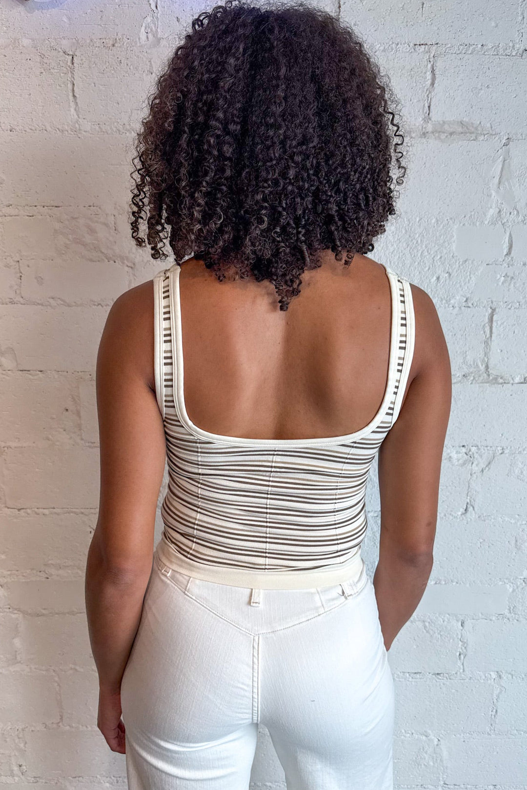 Free People Striped Simply Soft Cami, Tank Tops, Basic Tops, Free People Tops, Adeline Boutique, Dallas Boutique, Women's Clothing Boutique, Spring and Summer Tops