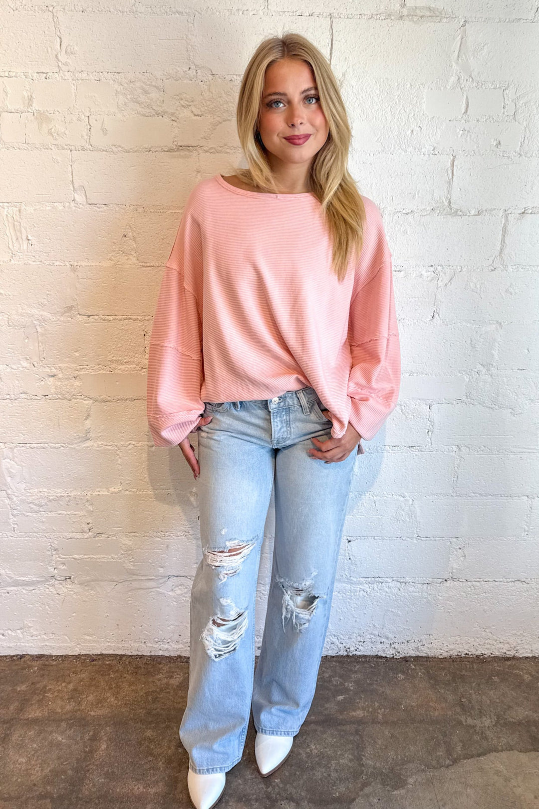Free People Tennessee Low Rose Boyfriend Jeans, Jeans, Denim, Low Rise Boyfriend Jeans, Adeline Boutique, Dallas Boutique, Back To School Outfits