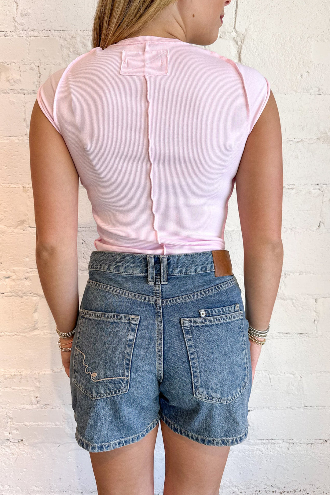 Free People Tippi Denim Short, Denim, Spring Shorts, Adeline Boutique, Dallas Boutique, Bottoms