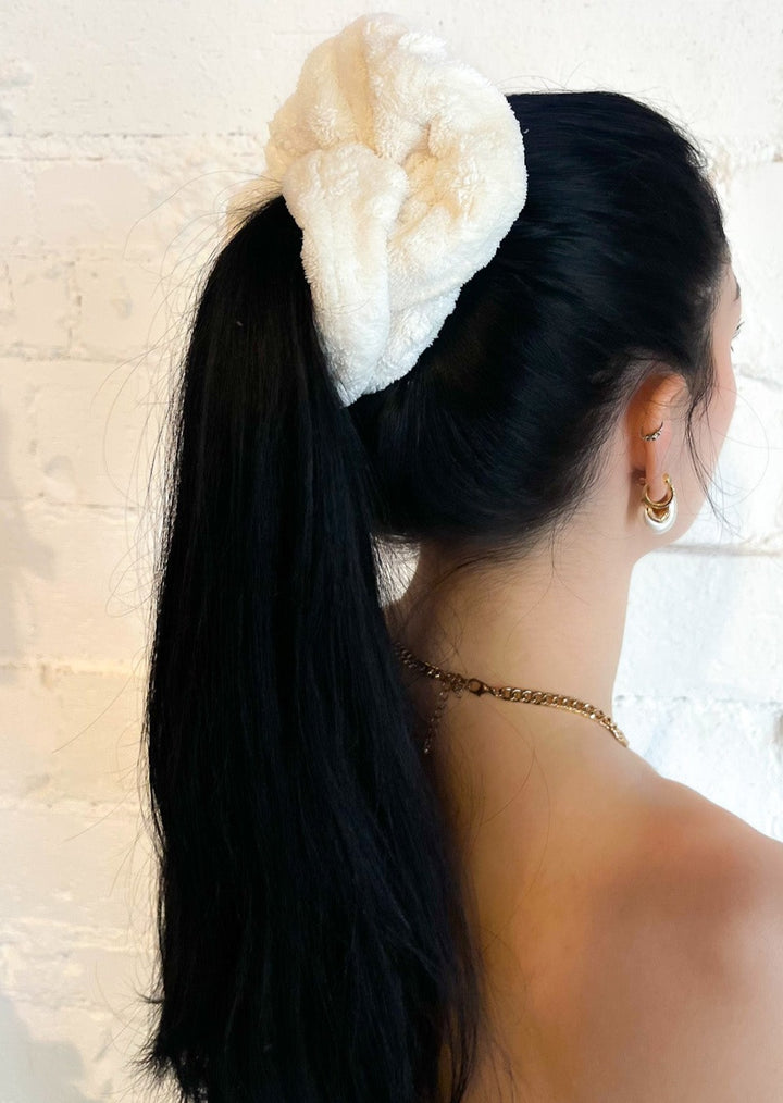 Towel Oversized Scrunchie, Hair Ties, Adeline, Adeline, dallas boutique, dallas texas, texas boutique, women's boutique dallas, adeline boutique, dallas boutique, trendy boutique, affordable boutique