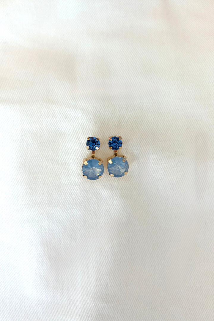 Gemstone Dangle Earrings, adeline boutique, dallas boutique, boutique