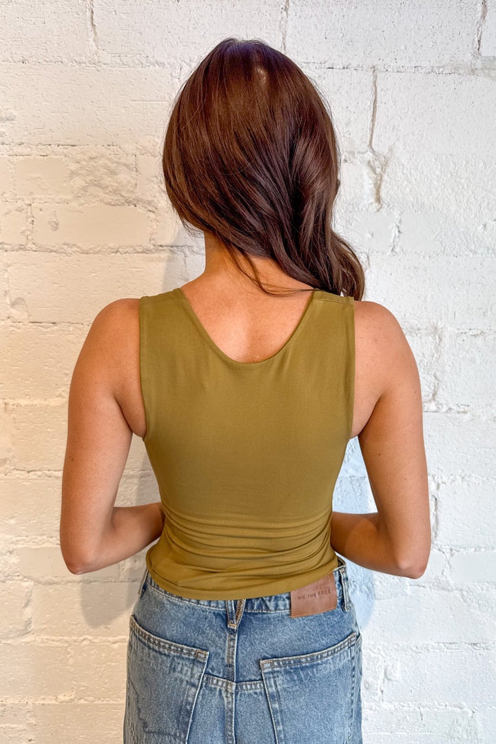 Free People Clean Lines Muscle Cami, Basic Top, Tops, Free People, Adeline Boutique, Dallas Boutique, Tank Tops