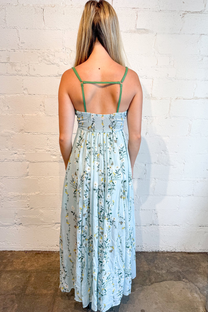 Monica Printed Maxi Dress